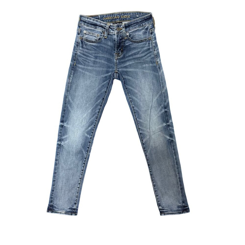American Eagle Ne(X)t Level Flex Skinny Jeans 26x28 | Light Wash Denim